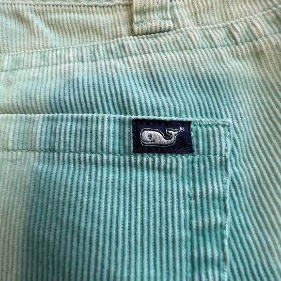 Vineyard Vines Women's 100% Cotton Mint Green Corduroy Pants Size 8 Preppy - Picture 8 of 8